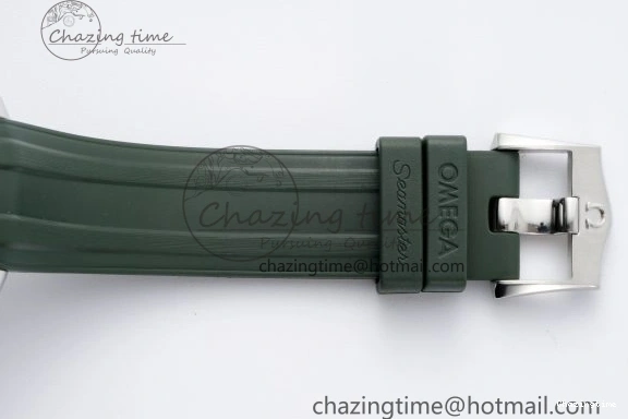 0321 Effortless Seamaster Diver 300M VSF 1:1 Best Edition Green Ceramic Green Dial on Green Rubber Strap A8800 V 7827